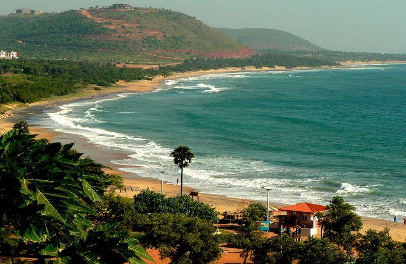 Yarada Beach, a beautiful beach in Visakhapatnam, India