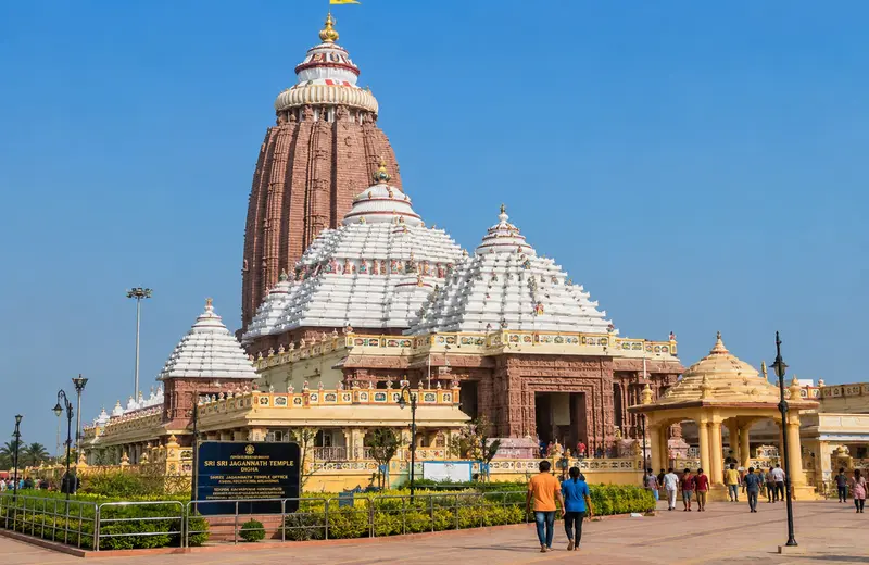 Digha Jagannath Temple in New Digha, West Bengal.