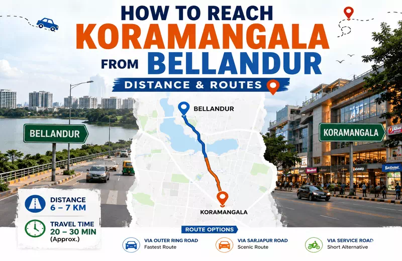 How to Reach Koramangala from Bellandur