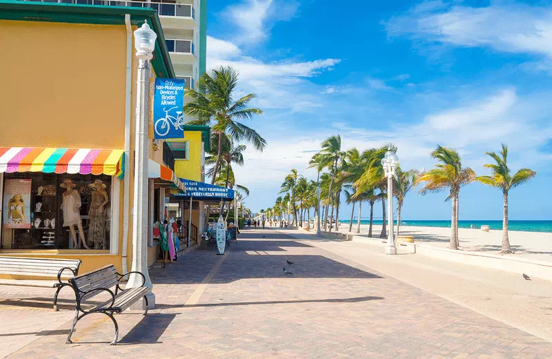 Hollywood Beach Broadwalk