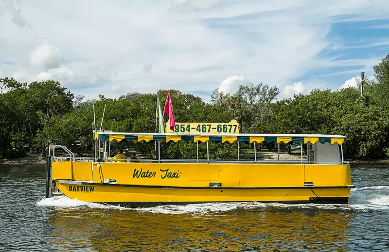 Hollywood Beach water taxi