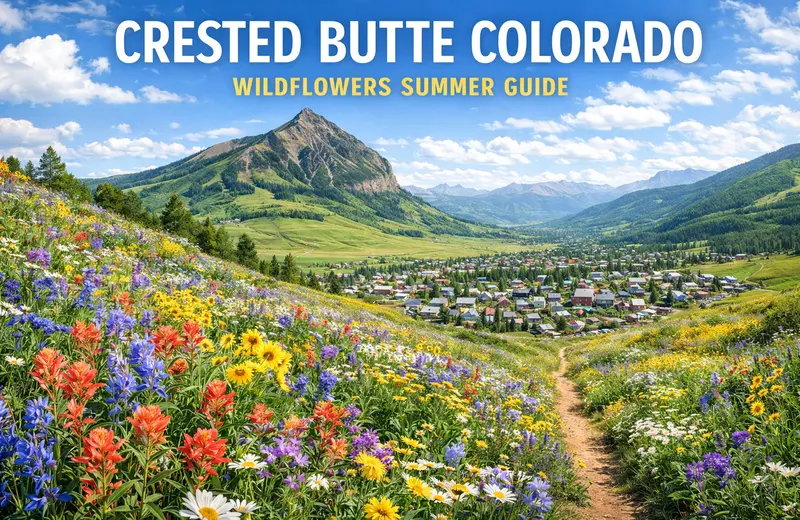 Crested Butte Colorado wildflowers summer guide