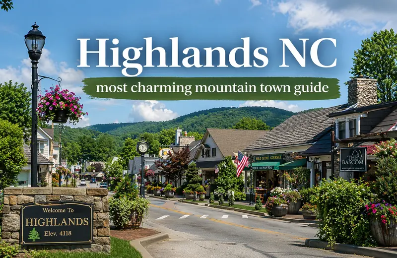 Highlands NC  most charming mountain town guide