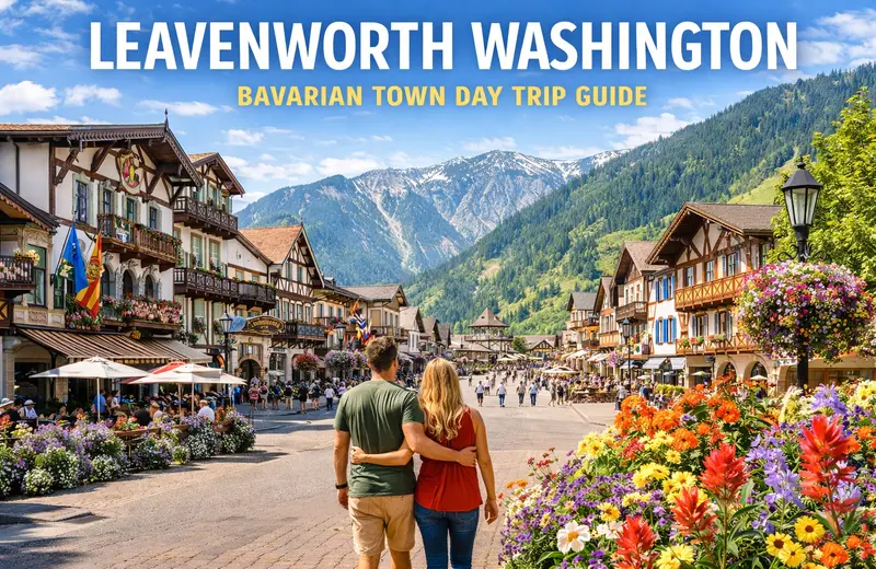 Leavenworth Washington Bavarian town day trip guide