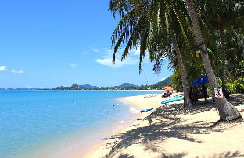 Information Of The Mae Nam Beach , Koh Samui In Thailand