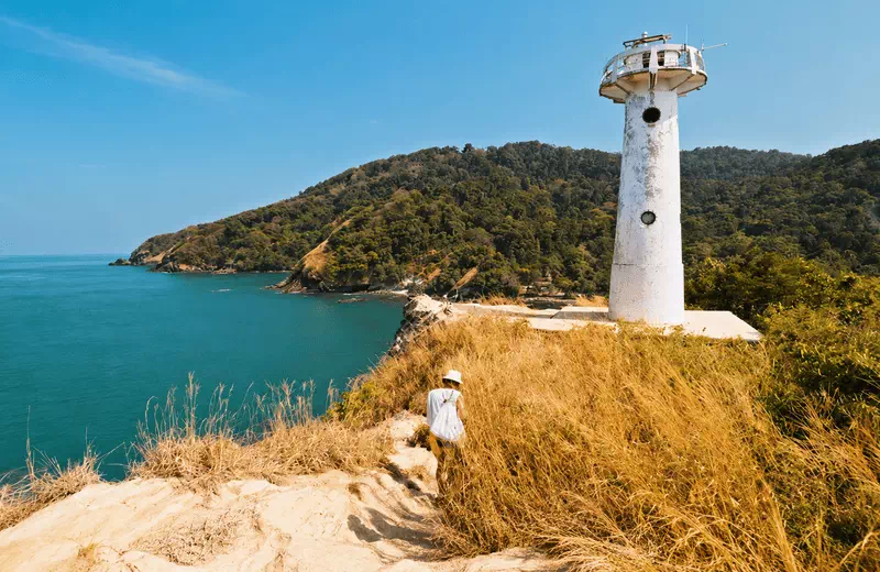 Koh Lanta Island Lighthouse Overlooking the Andaman Sea