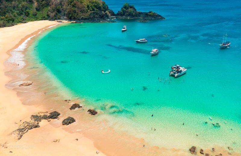 Baia Do Sancho, Fernando De Noronha, Brazil