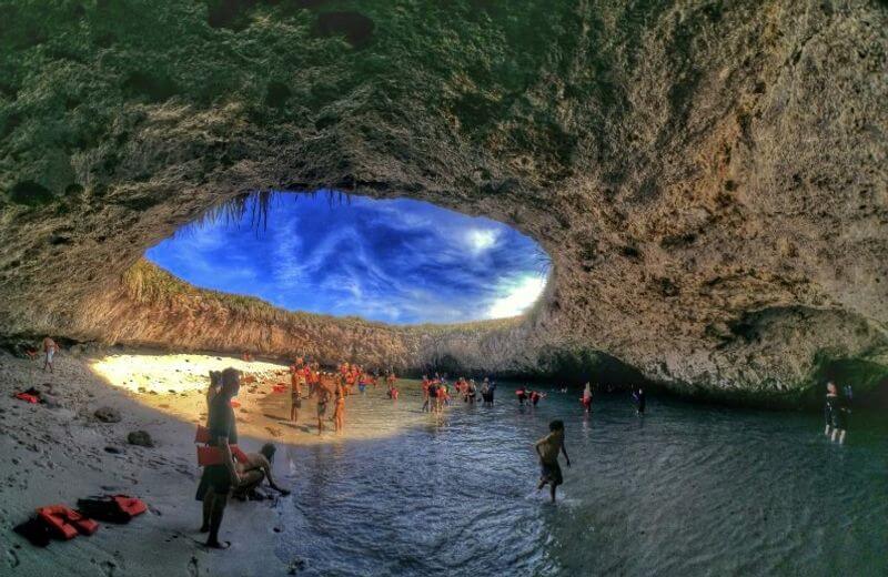 Playa Del Amor (Hidden Beach), Mexico