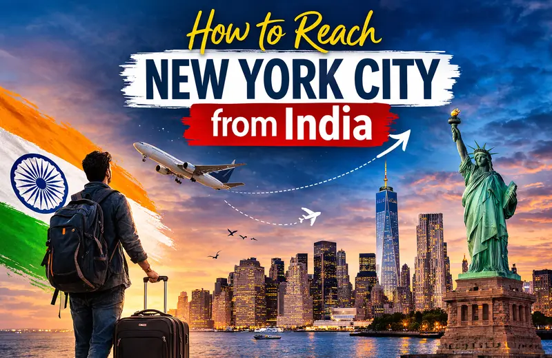 How to Reach New York City from India