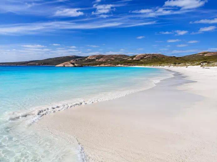 Lucky Bay, Australia — Where Kangaroos Sunbathe