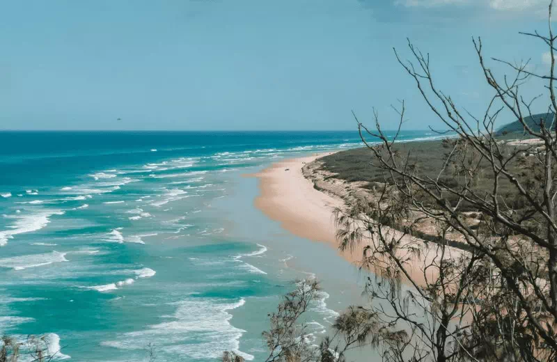 Go fishing on Fraser Island