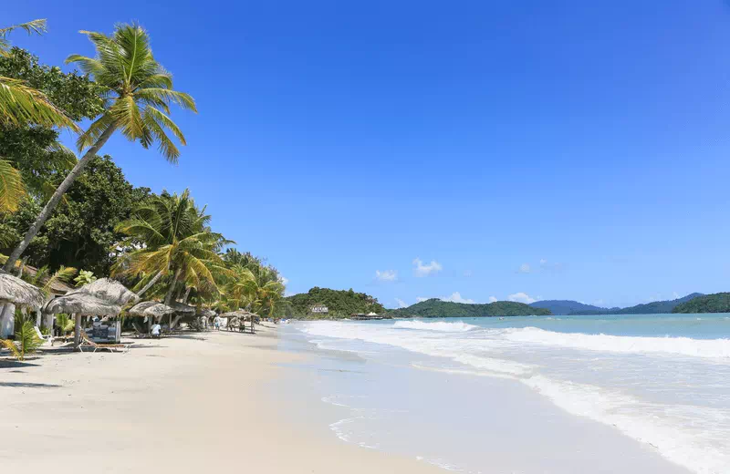 Pantai Cenang Beach in Malaysia