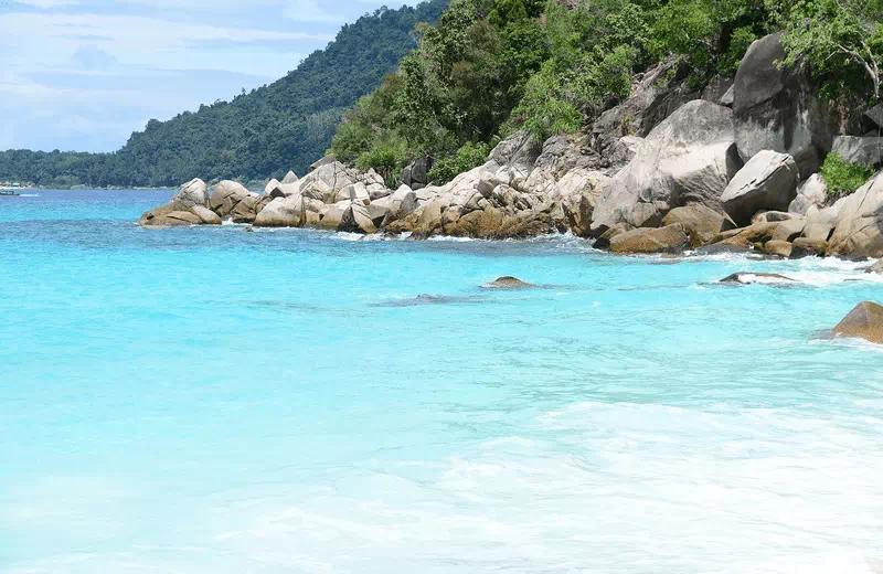 beaches in Perhentian Islands